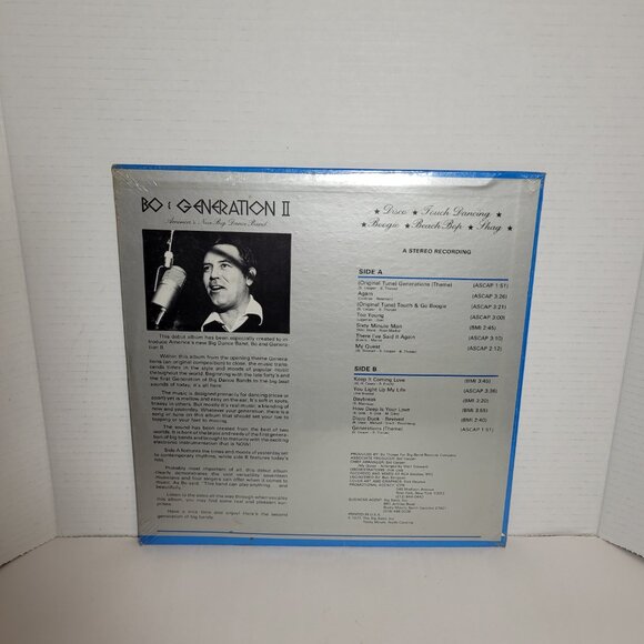 Bo & Generation II The Sounds Of The Decades Big Dance Band Vinyl LP New Sealed - Picture 2 of 6
